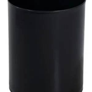 LIXEIRA 10L PRETO S/ TAMPA REF.EB1P - JSN