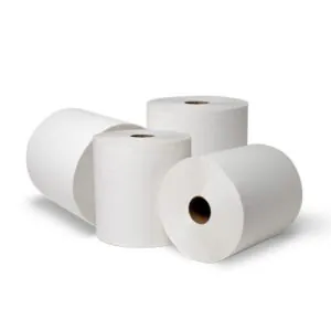 PAPEL TOALHA ROLO 20 X 200M 28GR BRANCO C/ 6UN - QUALILUX