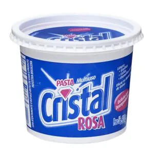 PASTA MULTIUSO CRISTAL ROSA 500G - CRISTAL