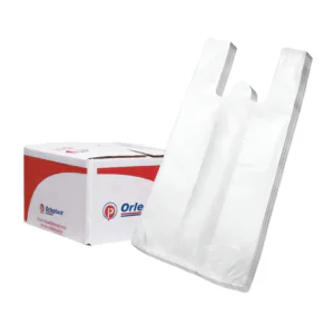 SACOLA PLASTICA BRANCA - ORLEPLAST