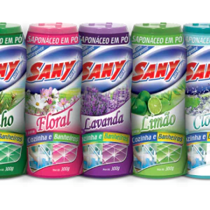 SAPONACEO EM PO DIVERSOS AROMAS 300G - SANYMIX