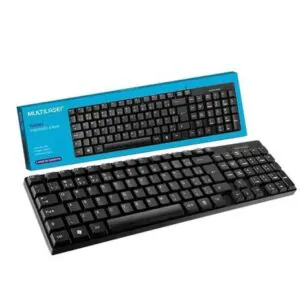 TECLADO USB PRETO SLIM REF.TC193BU - MULTILASER