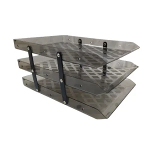 CAIXA CORRESPONDENCIA FIXA TRIPLA FUME REF.146 - MAXCRIL