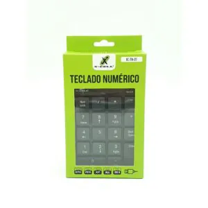 TECLADO NUMERICO USB PRETO REF XC-TN-01 - X-CELL