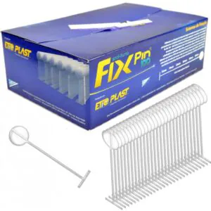 PINOS PLASTICOS FIX PIN 100  NEUTRO C/ 5000UN - ETIQ PLAST