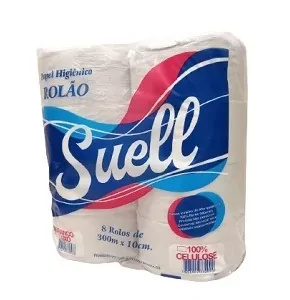 PAPEL HIG. FLS SIMPLES 4 X 30M - SUELL