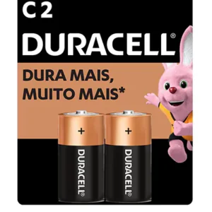 PILHA ALCALINA C 2  C/ 02UN - DURACELL