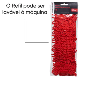 REFIL MOP FLAT CHENILE 100% MICROFIBRA - POWERMAID