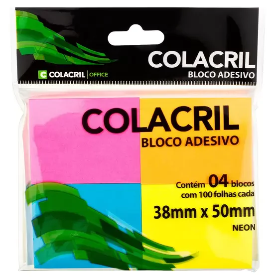 bloco adesivo