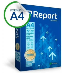 PAPEL A4 AZUL 75G/M² 500FLS - REPORT
