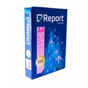 PAPEL A4 ROSA 75G/M² 500FLS - REPORT