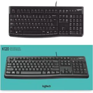 TECLADO USB PRETO REF.K120 - LOGITECH