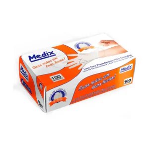 LUVA LATEX PROCEDIMENTO TAM. G C/ 100UN - MEDIX