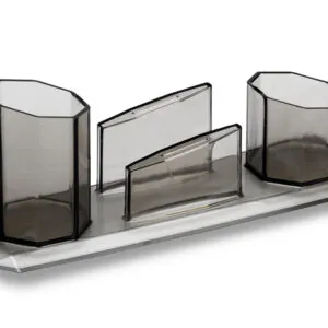 PORTA LAPIS/CLIPS/LEMBRETES FUME REF.10250017 - MAXCRIL