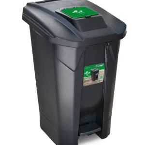 LIXEIRA 120L C/ RODAS PEDAL E TAMPA CLICK REF.25749PM - ARQPLAST