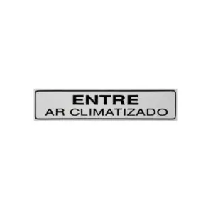 ADESIVO SINALIZACAO ENTRE AR CLIMATIZADO - JA