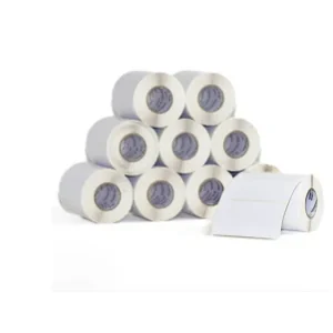 ETIQUETA ROLO 100 X 60 COUCHE BRANCO C/ 476UN - BRM