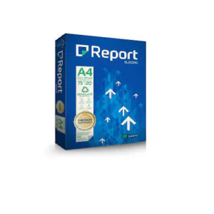 PAPEL A4 RECICLADO 75G/M² 500FLS - REPORT