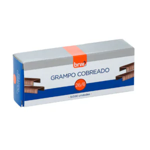 GRAMPO 26/6 COBREADO C/ 5.000UN - BRW