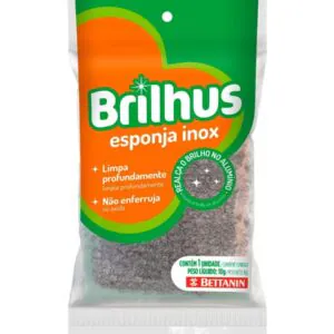 ESFREGAO DE INOX REF.BT2069 - BRILHUS