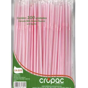 CANUDO PLAST. FLEXIVEL SACHET 20CM REF.CA-505 C/ 100UN - CROPAC