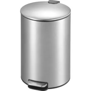 LIXEIRA C/ PEDAL INOX SLIM - POWERMAID