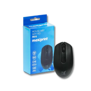 MOUSE AIRY OPTICO SEM FIO PRETO REF.60000139 - MAXPRINT