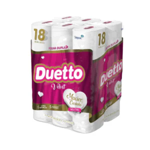 PAPEL HIG. FOLHA DUPLA 18 X 30M - DUETTO