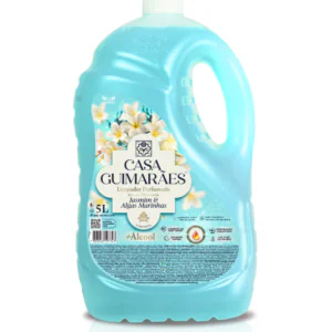 LIMPADOR PERFUMADO JASMIM e ALGAS MARINHAS C/ ALCOOL 5L - CASA GUIMARAES