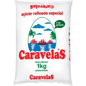 ACUCAR REFINADO 1KG - CARAVELAS