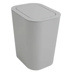LIXEIRA 12L PUSH CLICK CINZA - TONK