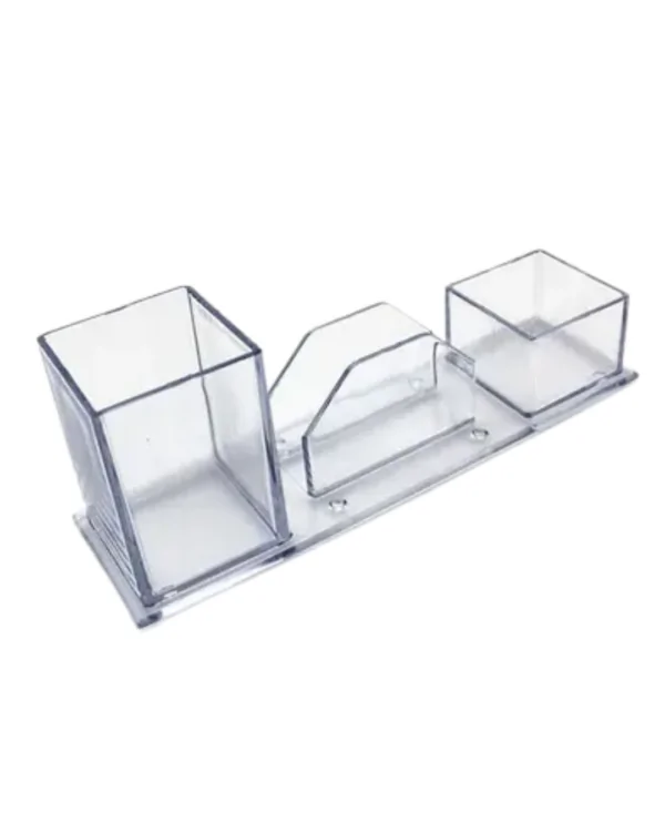 PORTA LAPISCLIPSCARTOES CRISTAL - FAÇAFACIL