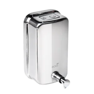 SABONETEIRA C/ RESERVATORIO 1L AÇO INOX VISIUM  - BIOVIS