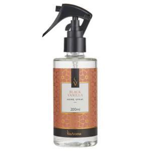 HOME SPRAY BLACK VANILLA 200ML - VIA AROMA