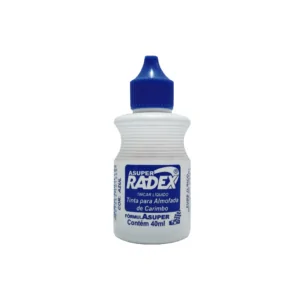 TINTA CARIMBO AZUL 40ML - RADEX