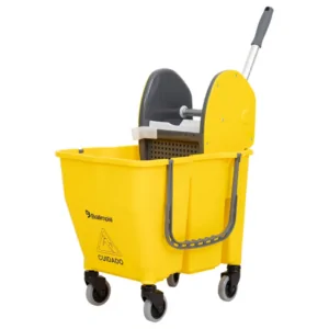 BALDE ESPREMEDOR 30L AMARELO DOBLO - BRALIMPIA